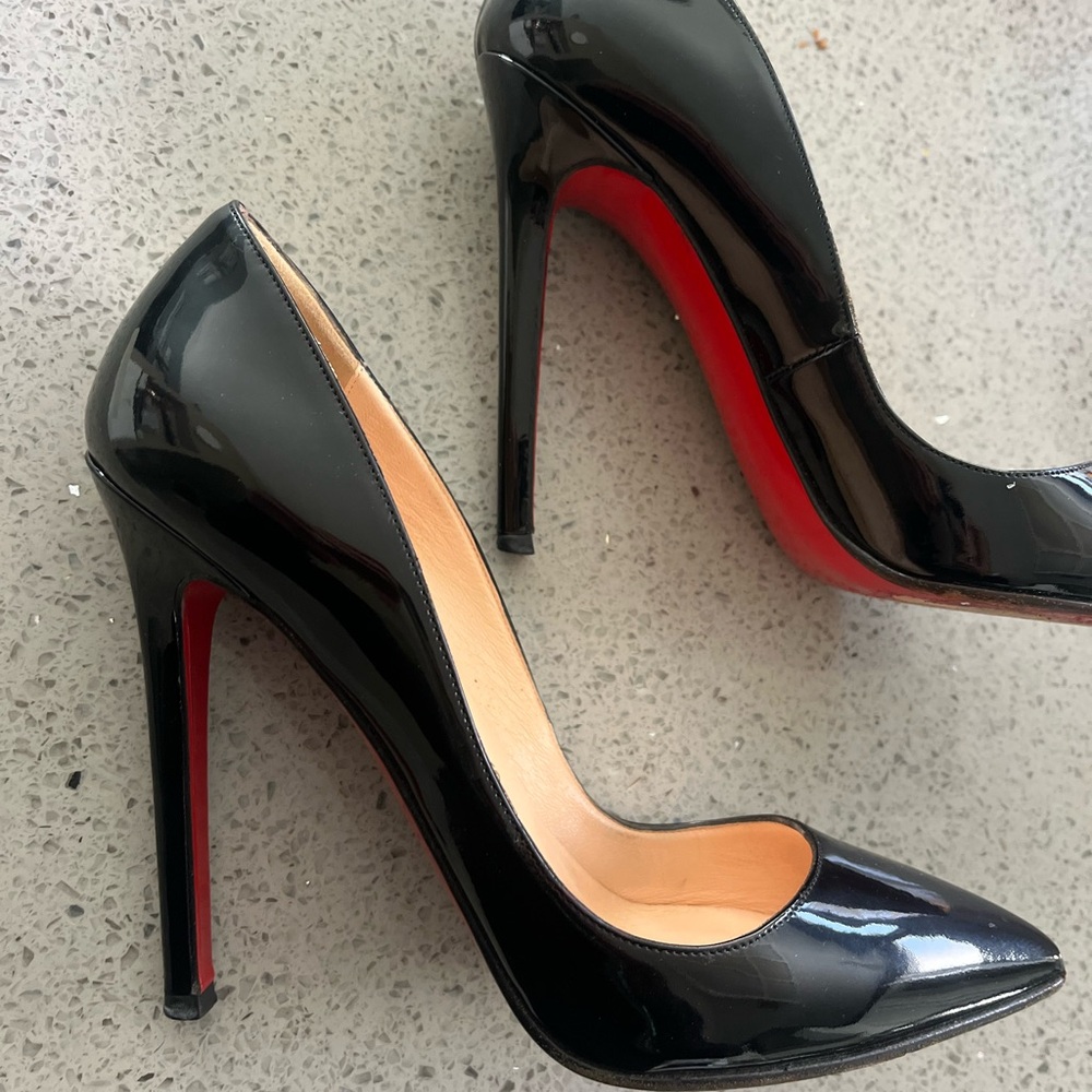 Rare Christian Louboutin Pigalle 120 Sz 35.5